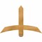 Ekena Millwork Bellingham Rough Sawn Timber Gable Bracket, Western Red Cedar, 36"W x 24"H x 2"D x 4"F, 16/12 Pitch GBW036X24X0204BEL00RWR - alternate 1